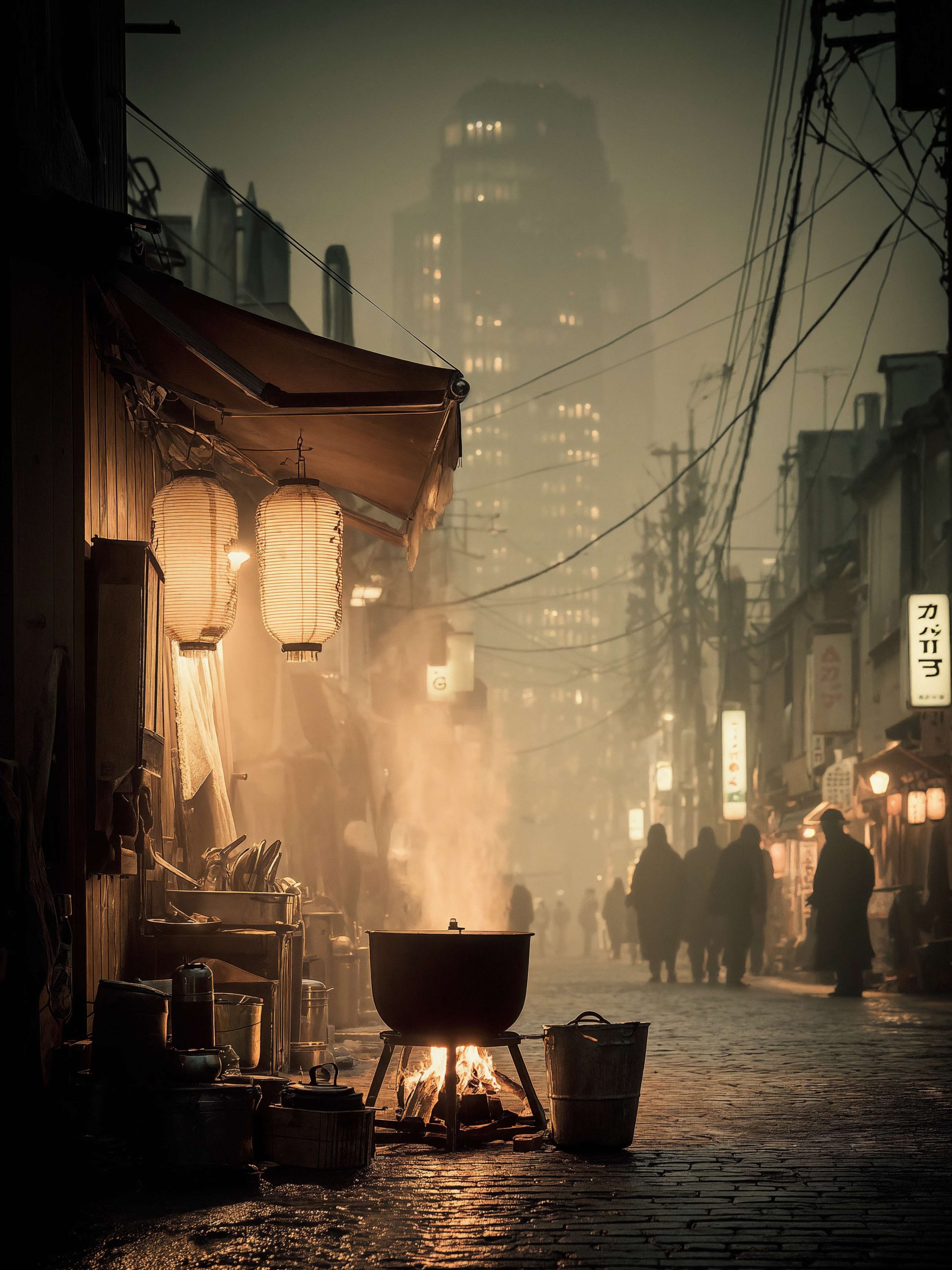 City fires 1 by Rein Willem Gloudemans, view on a future city. ©Rein-Willem Gloudemans