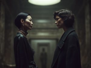 Conversation 1 is printed on Hahnemühle Baryta FineArt paper. From the series 'Echoes from Tomorrow'. All rights reserved ©Rein-Willem Gloudemans