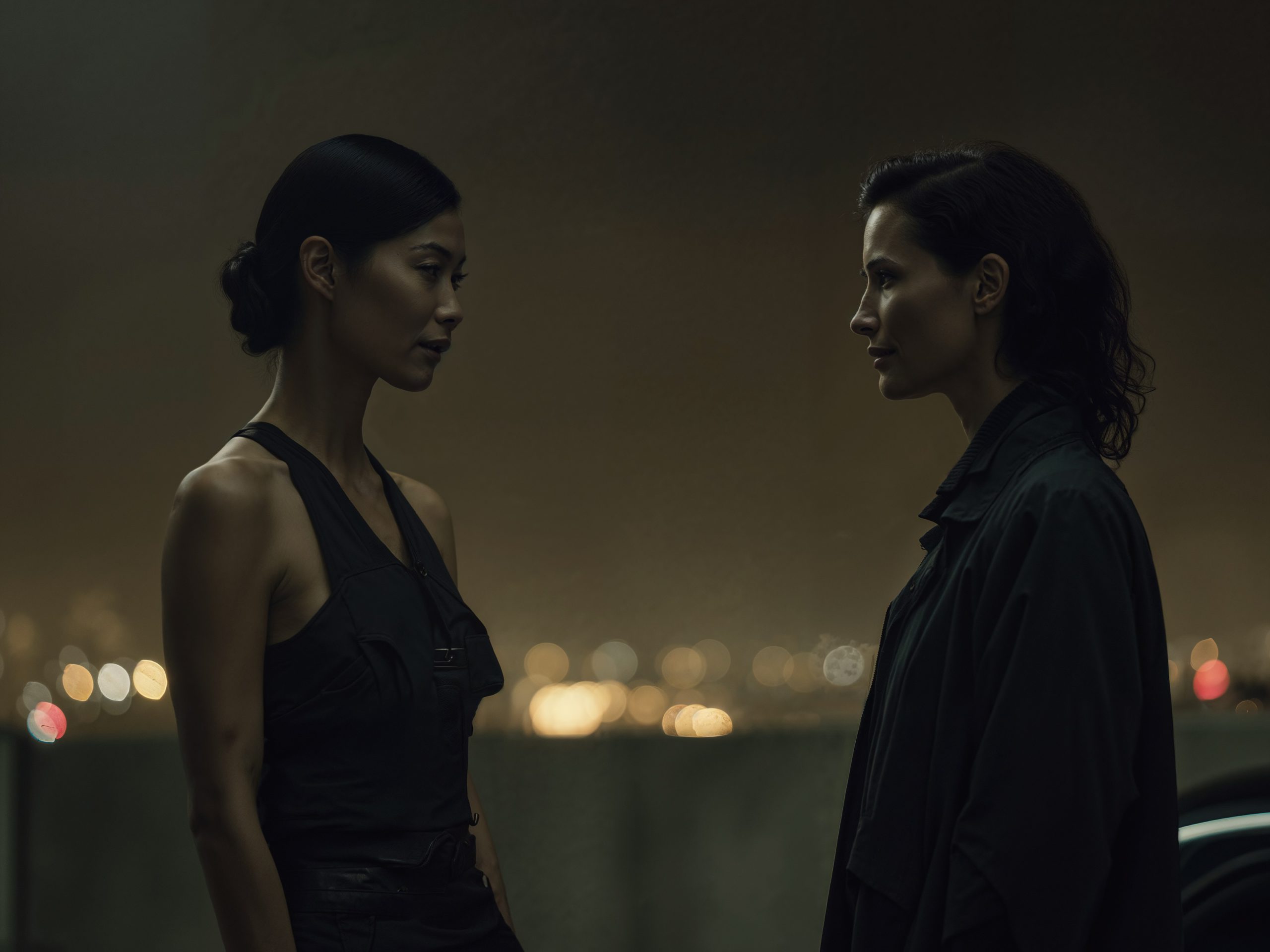 Conversation 3 is printed on Hahnemühle Baryta FineArt paper and comes in a wooden handmade frame. From the series 'Echoes from Tomorrow'. All rights reserved ©Rein-Willem Gloudemans