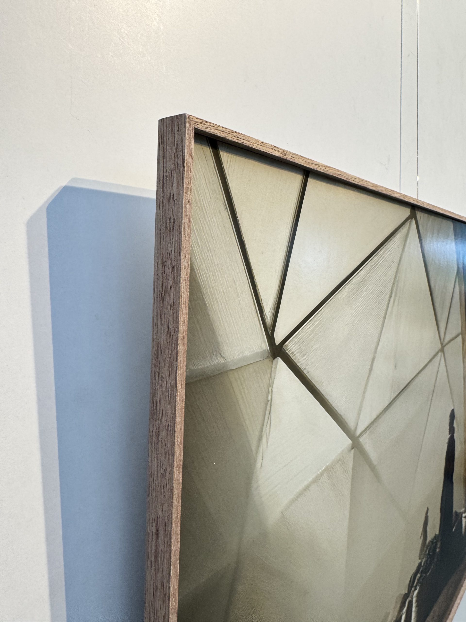 Detail Artwork 'Marketplace' is printed on Hahnemühle Baryta FineArt paper and comes in a wooden handmade frame. From the series 'Echoes from Tomorrow'. ©All rights reserved Rein-Willem Gloudemans