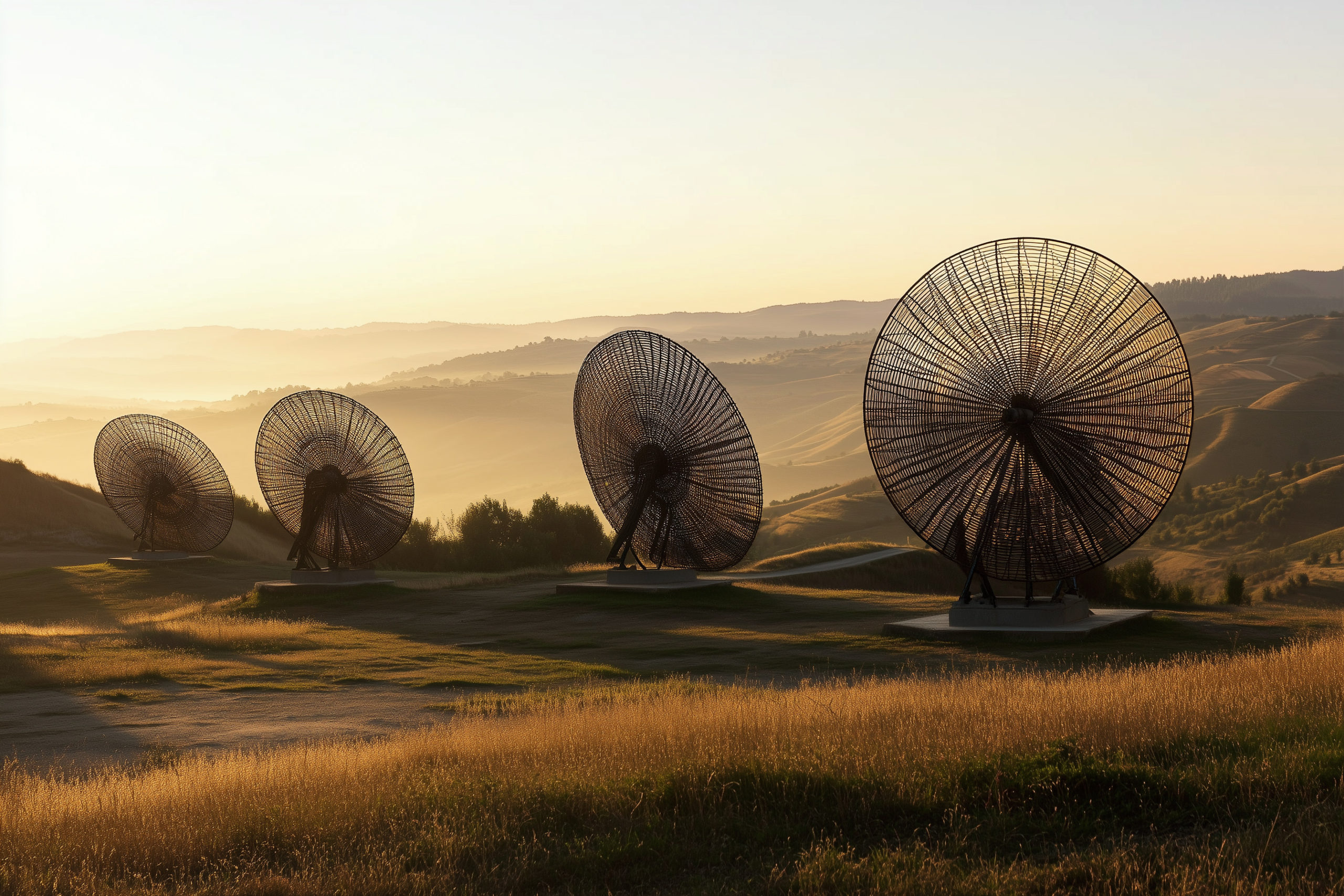 Artwork 'Satellite' Printed on Hahnemühle FineArt Baryta paper. All Rights reserved ©Sabin Kech